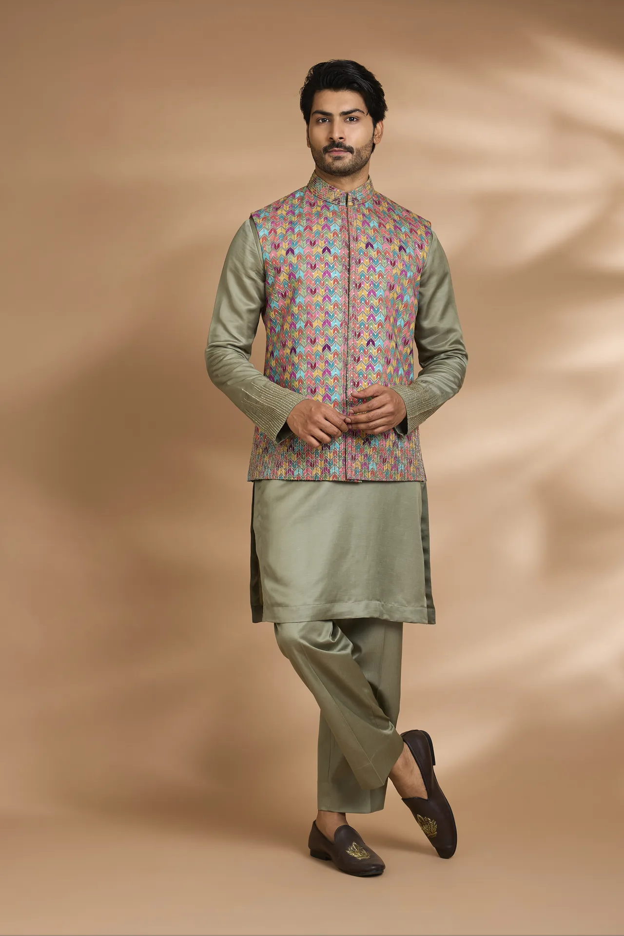 Sage Green Kurta Set